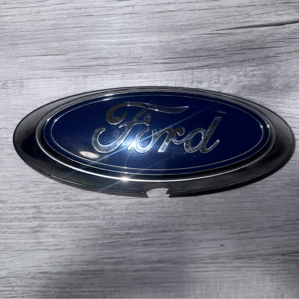 2009-2014 FORD F150 TAILGATE EMBLEM & HOUSING OEM AL3419H438-A01 NO CAMERA